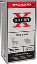WINCHESTER X3575P SUPER-X 357 MAGNUM 158 GRAIN JSP 50 RNDS