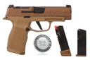 SIG SAUER 365XL-9-CXR3P-2A P365XL 2A 9MM COYOTE 3.7 XRY OR