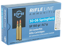 PPU PP30061 STANDARD RIFLE 30-06 SPRINGFIELD 150 GRAIN SOFT POINT 20 RNDS