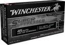 WINCHESTER SUP45 SUPER SUPPRESSED 45ACP SUBSONIC 230GR ENCAPSULATED FULL METAL JACKET 50 RNDS