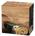 SELLIER & BELLOT SB12BSC 12 GA 2-3/4" 12 PELLETS 1 1/4 OZ 00 BUCK 25 RNDS