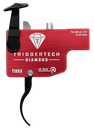 TRIGGERTECH TI0-SRB-02-TNP TIKKA DIAMOND BLACK/RED CURVED TRIGGER 4-32 OZ