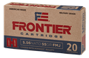 HORNADY FR260 FRONTIER MILITARY GRADE  5.56MM 62 GR FMJ 20 RNDS