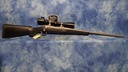 USED RUGER M77 HAWKEYE STAINLESS 7MM REM MAG WITH SCOPE