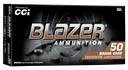 CCI 5203S BLAZER BRASS SUPPRESSOR 9MM 147 GRAIN TMJ 50 RNDS