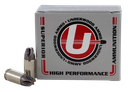 UNDERWOOD AMMO 876 XTREME DEFENSE PLATINUM 9MM+P 90 GR SOLID MONOLITHIC 20 RNDS