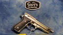 CONSIGNMENT BERETTA 92FS 9MM HIGH POLISH STAINLESS W/ EFK THREAED BBL