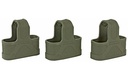 MAGPUL MAG001-ODG ORIGINAL MAGPUL  MADE OF RUBBER W/ OD GREEN FINISH FOR 5.56X45MM NATO MAGS/ 3 PER PACK