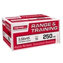 NORMA 701703514 RANGE & TRAINING 5.56MM 55 GRAIN FMJ 250 RNDS
