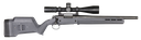 MAGPUL MAG495-GRY HUNTER 700 STOCK FIXED WITH ALUMINUM BEDDING & ADJUSTABLE COMB STEALTH GRAY SYNTHETIC FOR REMINGTON 700 SA