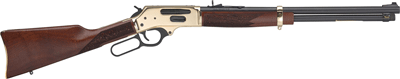 HENRY H02435 BRASS 35 REM 20" SIDE GATE LOAD