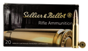 SELLIER & BELLOT SB308F RIFLE 308WIN 180 GR SOFT POINT CUT THROUGH EDGE 20 RNDS