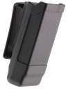 BLACKHAWK 410500PBK SINGLE MAG CASE MATTE BLACK POLYMER BELT CLIP COMPATIBLE W/ SINGLE STACK 9MM/40/45/357
