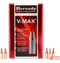HORNADY V-MAX, HORN 22272  BULL .224  55 VMAX WC           100/40