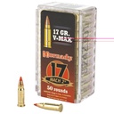 HORNADY 83177  17 MACH 2 17GR V-MAX 50 RNDS