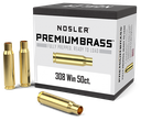 NOSLER PREMIUM BRASS CUSTOM BRASS 308 WIN. 50CT. #10225
