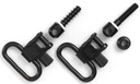 UNCLE MIKES 1" GUN SLING SWIVEL & STUD 2 PACK 1001-2