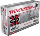 WINCHESTER X2432 243 WIN POWER POINT 100 GRAIN