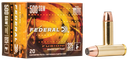 FEDERAL F500FS2 FUSION 500 S&W   325 GR 20 RNDS