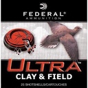 FEDERAL UC121SI8 12 GA ULTRA CLAYS 2-3/4" 1 OZ 8 SHOT 25 RNDS